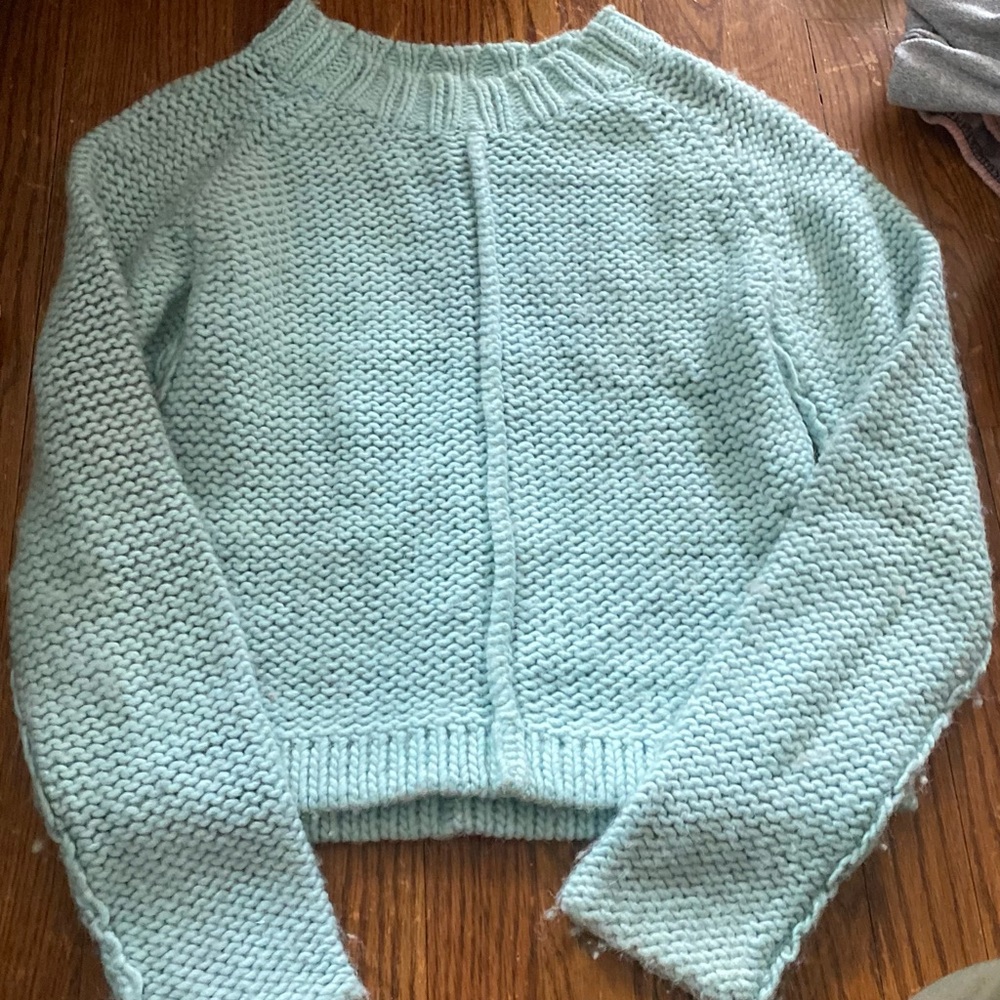 Heavy knit sweater worn once